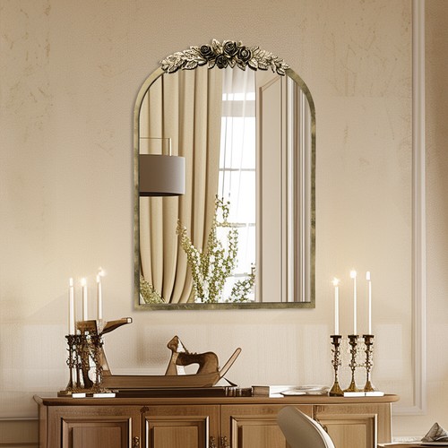 Wandspiegel barock gold 75 - wandspiegel,