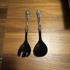 Schönes Salatbesteck massiv