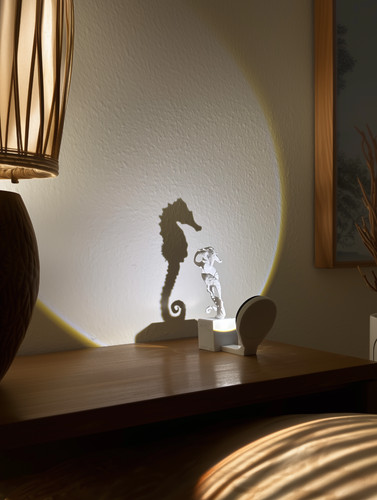 Schattenlampe seepferdchen - seepferdchen, –