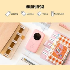 Mini Etikettenband wasserfest ölbeständig kratzfest kompatibel Labelprinter