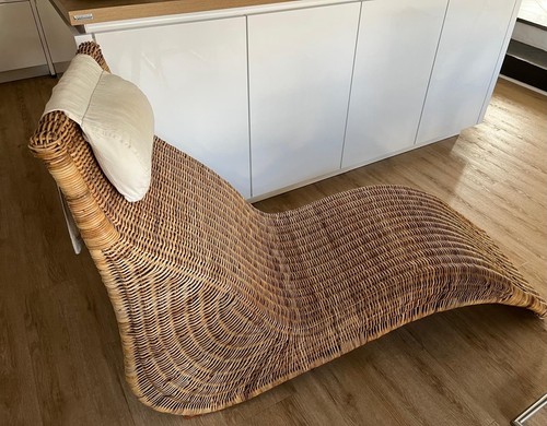 Ikea rattanliege mit - ikea,