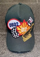 DSQUARED2 S/S 2016 RACING BB HAT MÜTZE HUT CAPI CAP CAPELLO british racing green