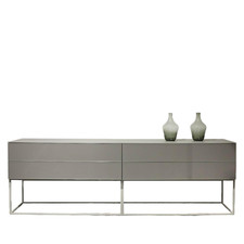 Kettnaker Schubkastenschrank Mio Korpus Lack Matt Asphalt Fronten 