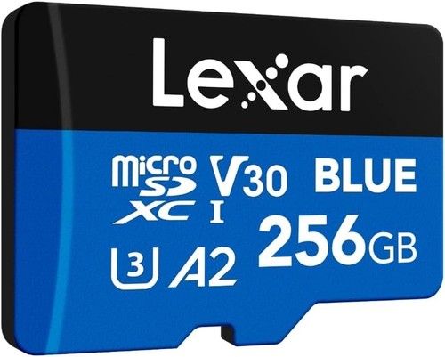 Micro karte 256gb blau - micro, sd