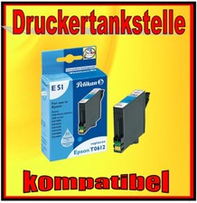 Pelikan Jettec Patrone Ink für Epson Stylus D68 D88 DX3850 DX4800 DX4850 T0612