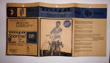 DDR Mifa SPORTRAD 28" Bedienungsanleitung Garantieschein 1975 WARTUNG PFLEGE