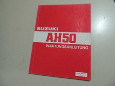 Reparatur Wartung Werkstatthandbuch Suzuki AH 50 Address Modelljahr ab 1992