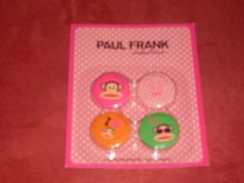 Paul Frank industries 4 Button