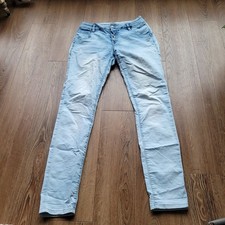 Blaue Jeans Peace Love Jolie