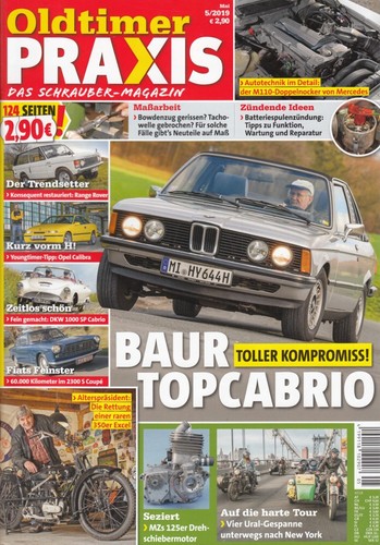 Oldtimer praxis 2019 - 05/2019, +