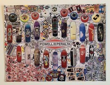 Skateboard Powell Peralta 1980s Bones Brigade  Poster