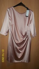 Cocktailkleid Satin Größe 46