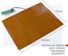 WACOM DIGITIZER USB SU5E-10S06AU-01X PWB-B060 KW-2000FPC 26,4cm 10" 225x173 M60