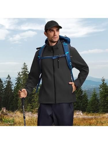 Herren softshell jacke mit - jacke,