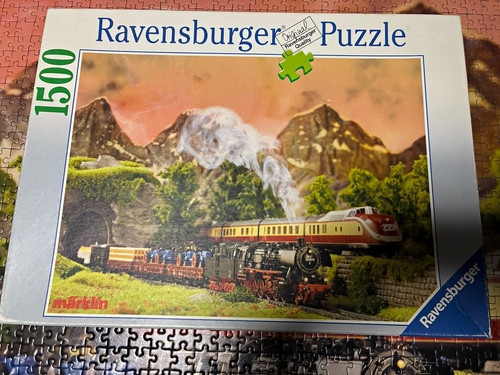 Ravensburger puzzle märklin - puzzle,
