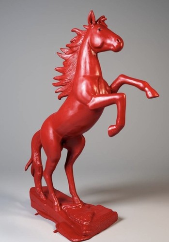 Pferd figur hengst steigend - pferd,