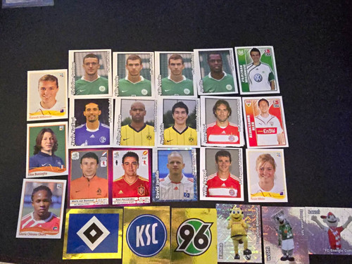 Fußball sticker sammlung - fußball,