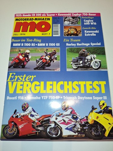 Motorrad magazin 94 test - motorrad-magazin, mo