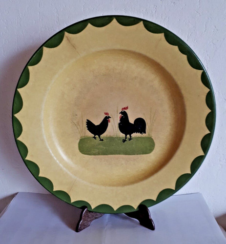Speiseteller hahn henne - speiseteller,