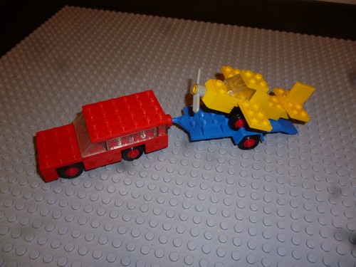 Lego 660 anhänger flugzeug - lego,