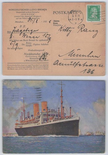 Reich norddeutscher lloyd - d.,