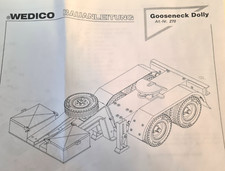 Wedico Modellbausatz  Gooseneck - Dolly Jeep Art. 270 Scale 1:16