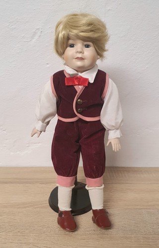 Künstlerpuppe porzellan puppe - porzellan,