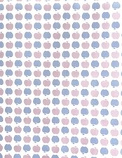 Essener Tapete Papiertapete Little Star LS 10201 weiss lila pink Apfelmuster