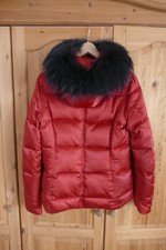 Jet Set Daunen Winterjacke Gr. 2 (S) in Rot (Damen)
