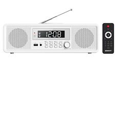 Kompaktanlagen Radio mit cd Player klares 20-W-RMS-Soundsystem FM-Radio-CD-Pl...