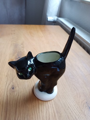 Goebel porzellan katze scharz - goebel,