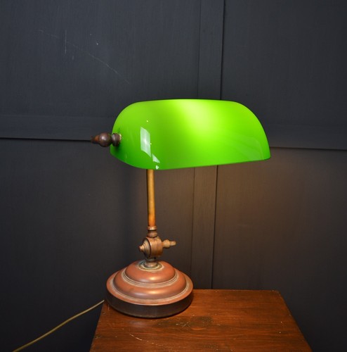 Bankiers schreibtischlampe - bankiers,