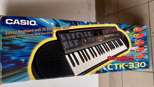 Casio key board - board, song