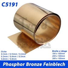 Phosphor Bronze Feinblech