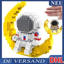 Astronaut Mini-Bausätze für Erwachsene Micro Blocks DIY Kinder LED Spielzeug
