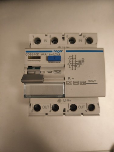 Hager cdb640d - hager,