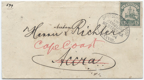 Togo 1904 seepost lhwa - seepost,