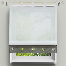 Raffrollo mit Schlaufen