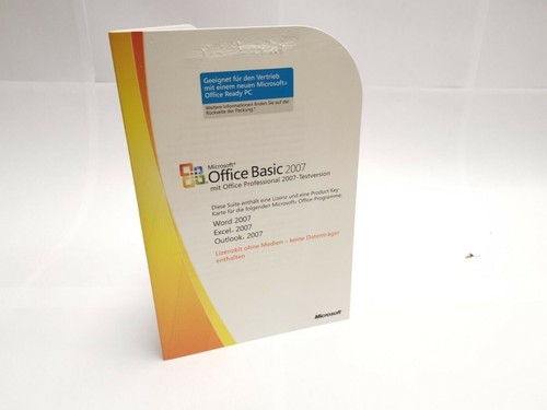 Microsoft office basic 2007 - microsoft,