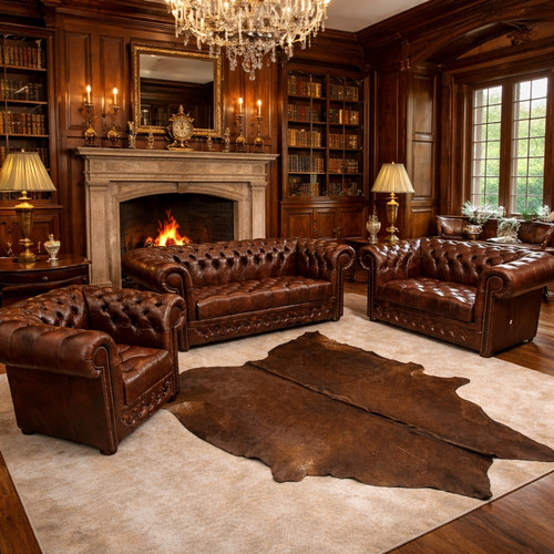 Chesterfield 1 leder - ,