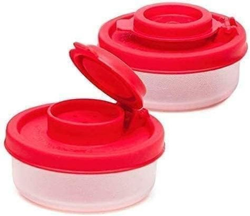Stück rote kleine salz - 2, und