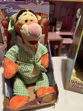 Winnie Puuh Tiger Kuscheltier Disney Original Im Pyjama