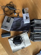 Walkman MiniDisc Player Sony MZ-R30,Battery Case, neuem Akku und viel Zubehör