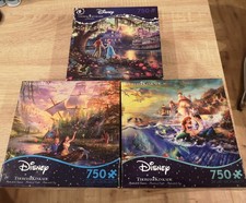 3x Thomas Kinkade Puzzle 750