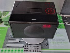 Geneva Sound System Anlage Model S schwarz iPod  Dock, FM, Schwarz Mega Klang!