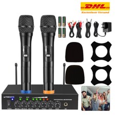 Neue Doppel UHF Funk Mikrofon