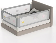 Tubiaz Bettgitter Rausfallschutz 2X 200cm+1x 180cm, Kinderbettgitter