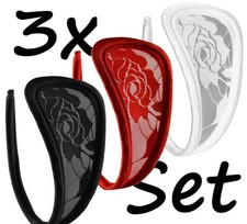 3er Pack C-String Set Damen