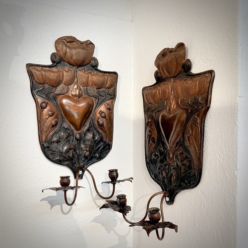 Antiker kupfer kerzen - kerzen,