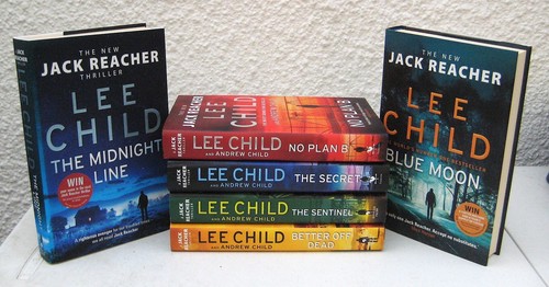 Reacher lee child hardbacks - lee,